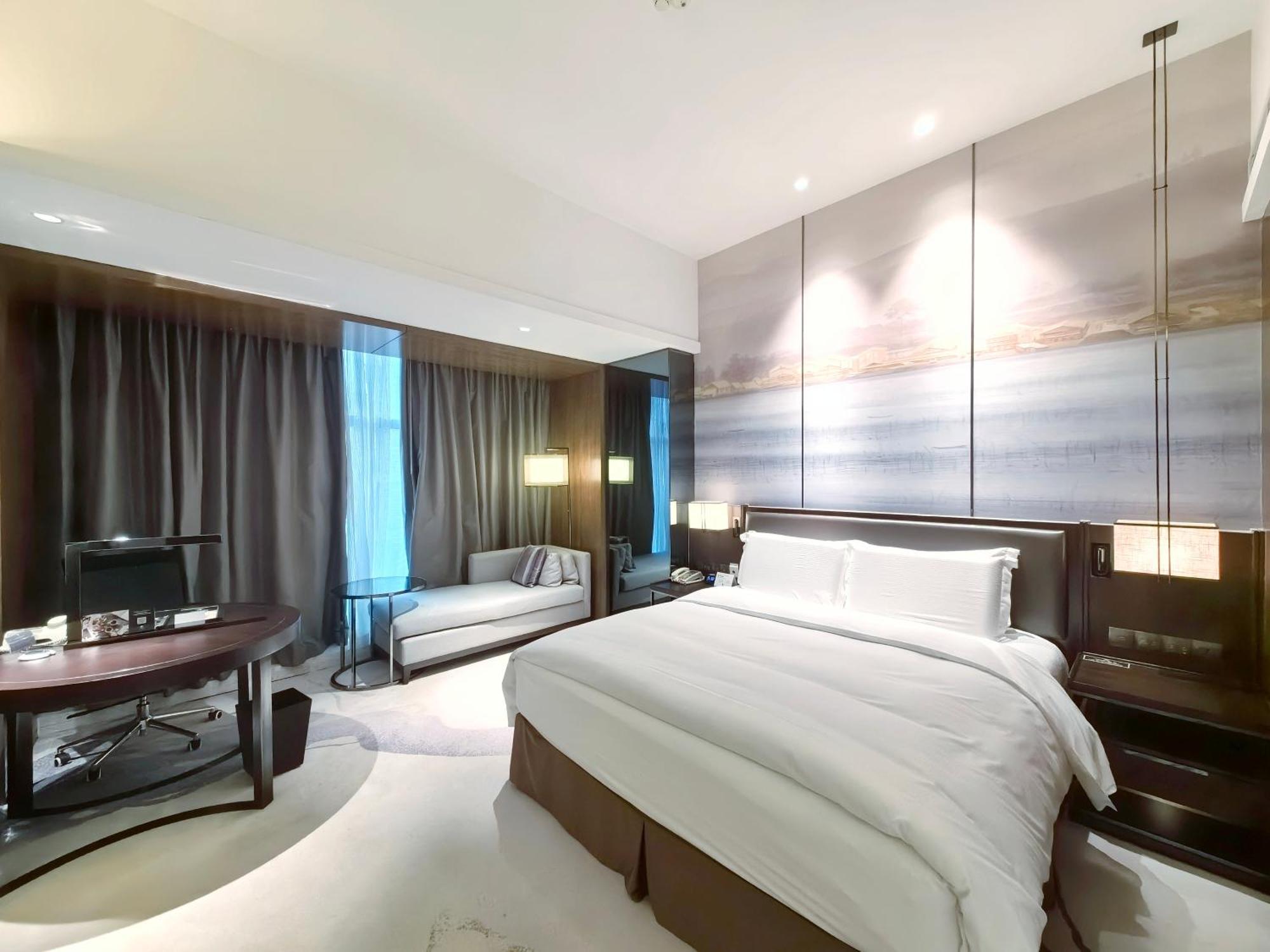 Hotel DoubleTree By Hilton Ningbo Beilun Exterior foto