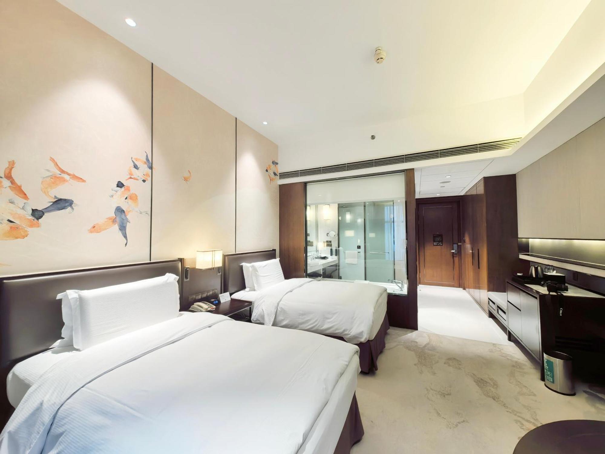 Hotel DoubleTree By Hilton Ningbo Beilun Exterior foto