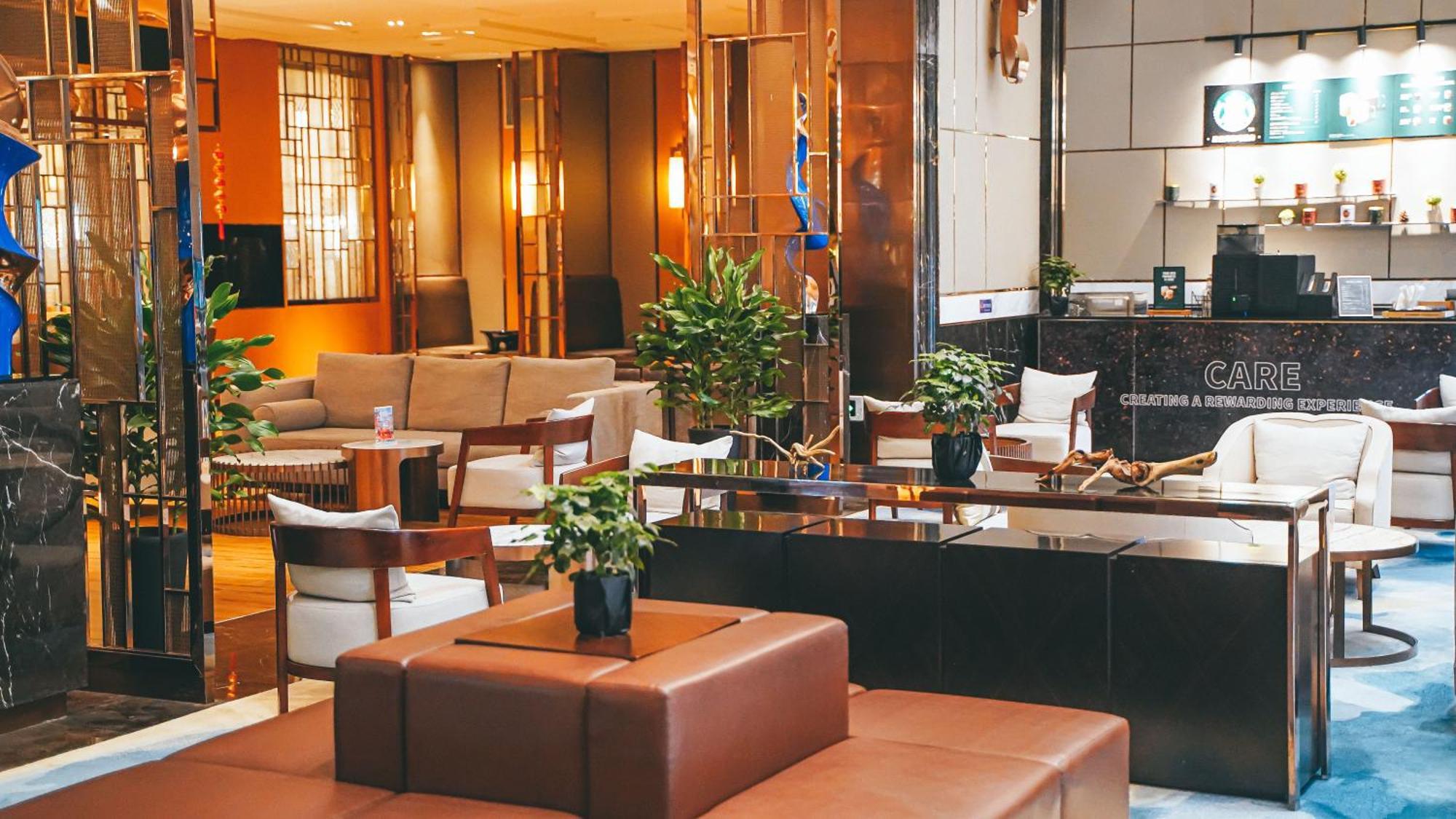 Hotel DoubleTree By Hilton Ningbo Beilun Exterior foto