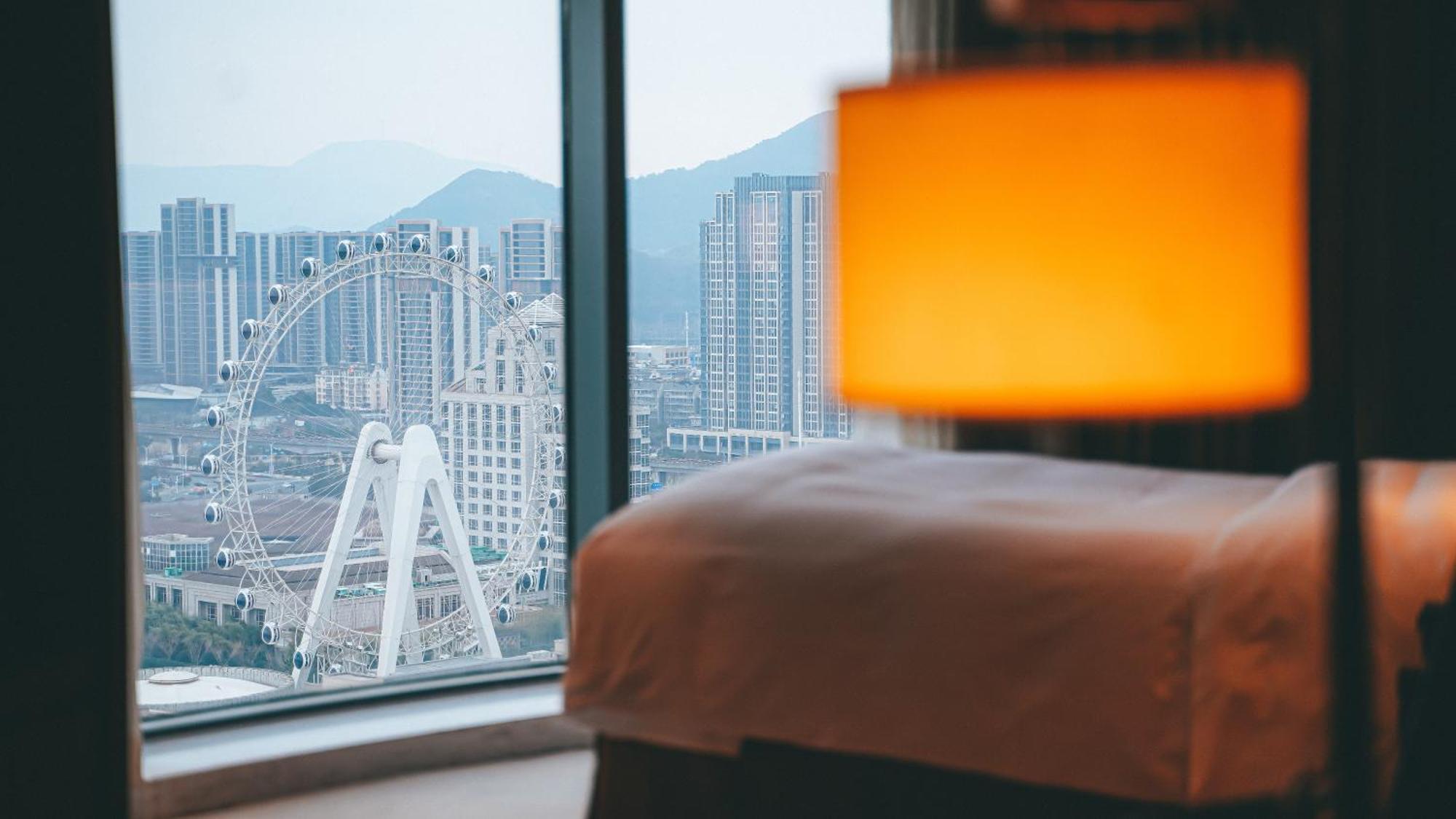 Hotel DoubleTree By Hilton Ningbo Beilun Exterior foto