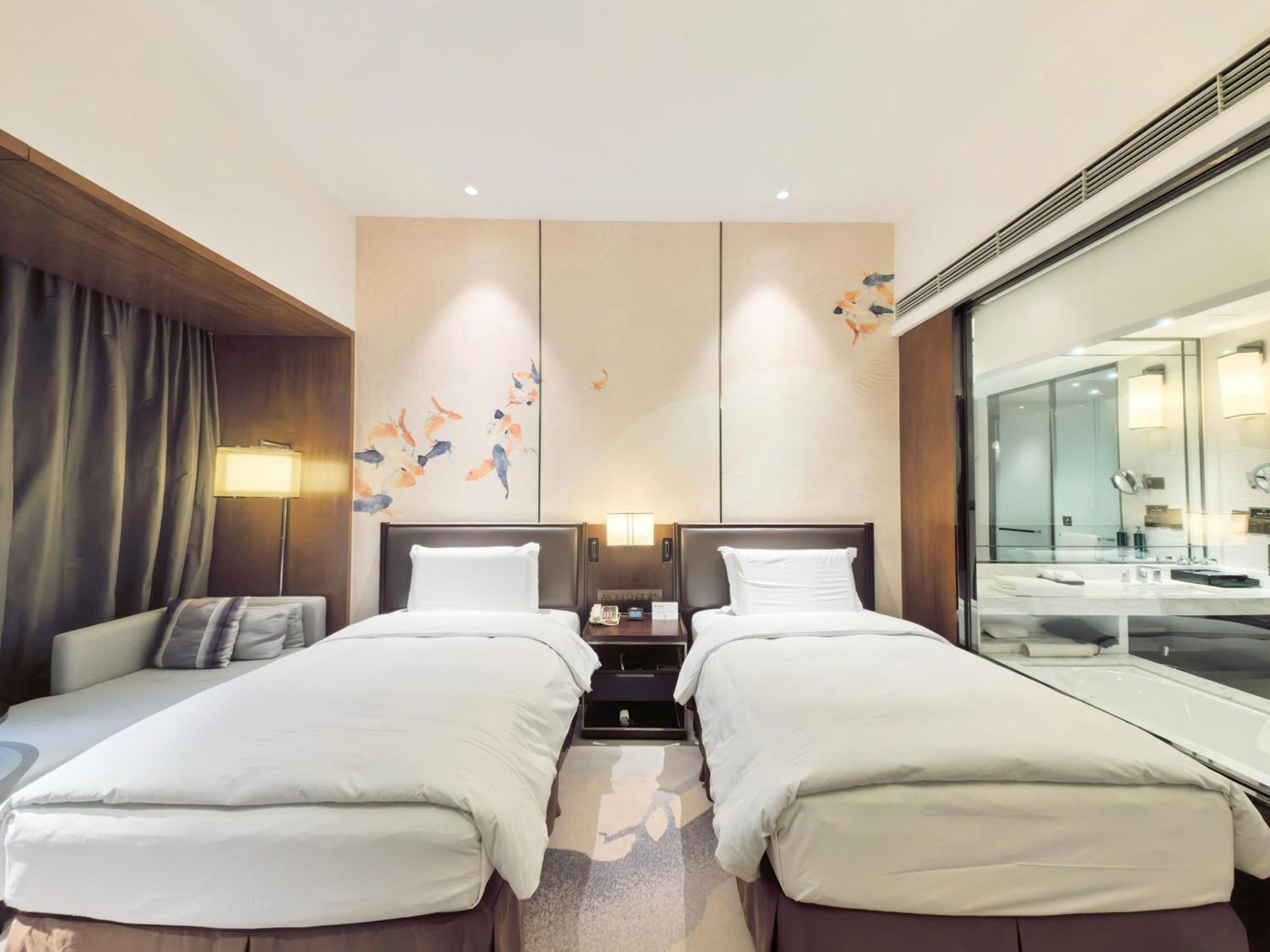 Hotel DoubleTree By Hilton Ningbo Beilun Exterior foto