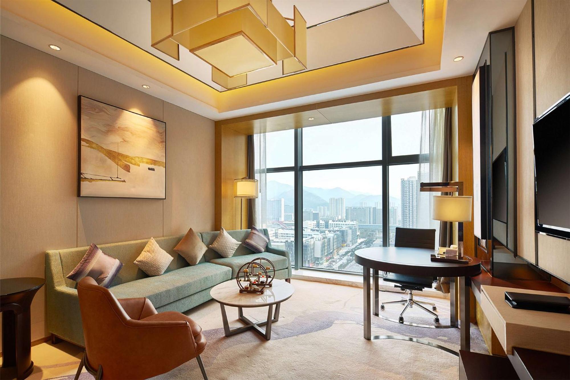 Hotel DoubleTree By Hilton Ningbo Beilun Exterior foto