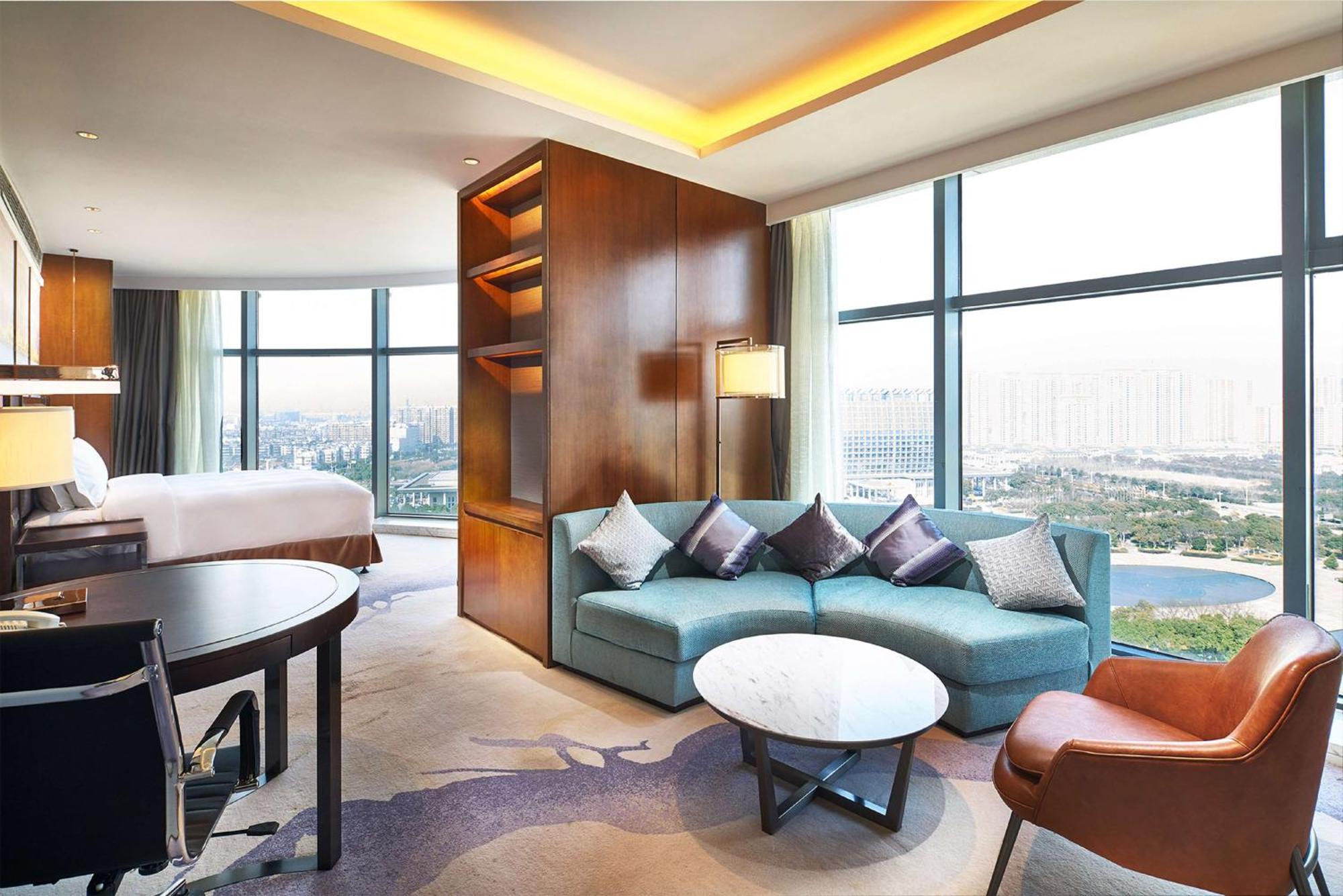 Hotel DoubleTree By Hilton Ningbo Beilun Exterior foto