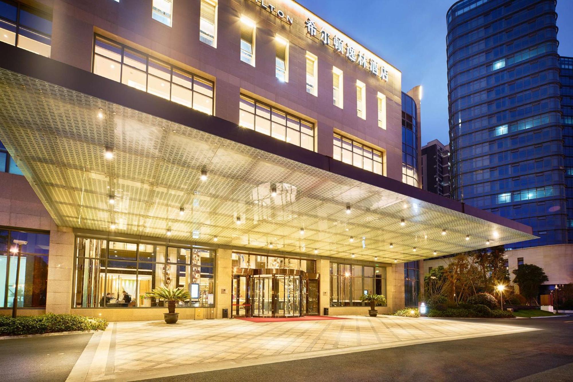 Hotel DoubleTree By Hilton Ningbo Beilun Exterior foto